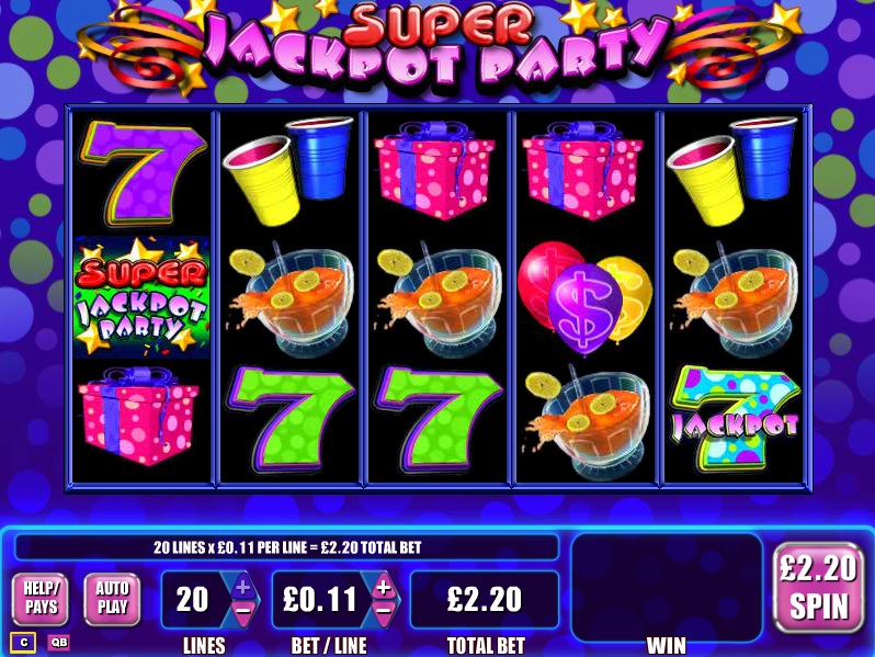 Free Online Jackpot Party Slot Machine