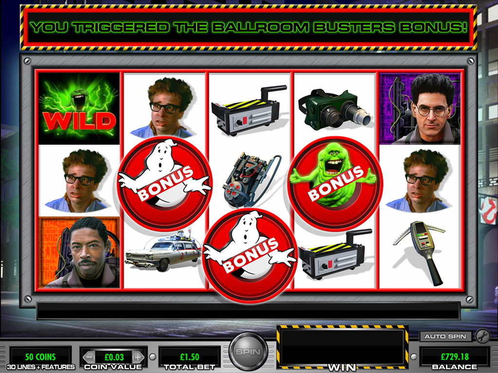 Ghostbusters Casino Game