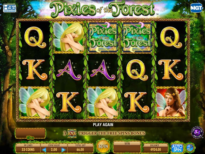 Pixies Of The Forest Free Slot