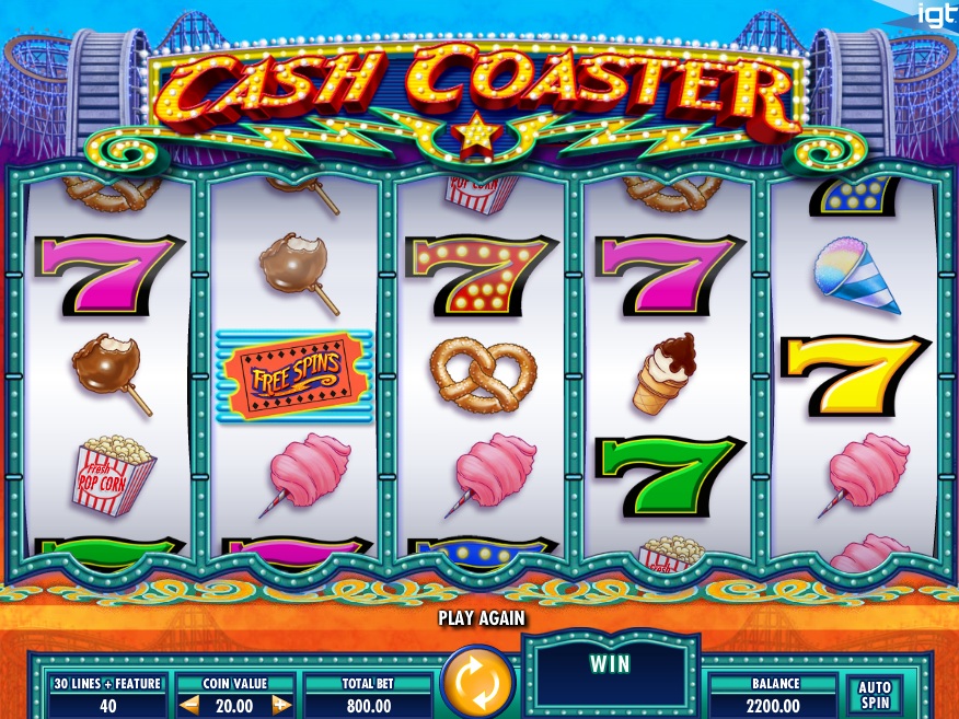 Cash Coaster Slots