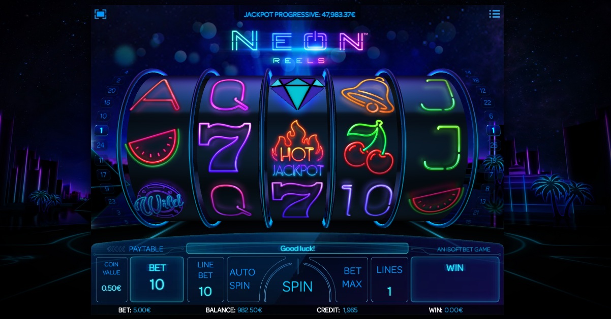 Neon Reels Slot Machine