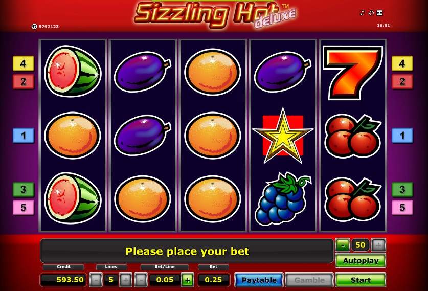 Casino Sizzling Hot Games