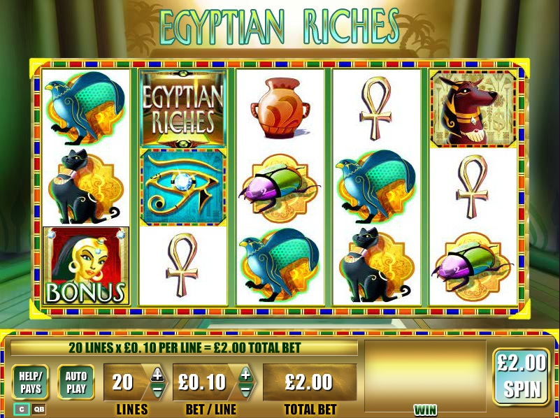 Egyptian Riches Slot Machine