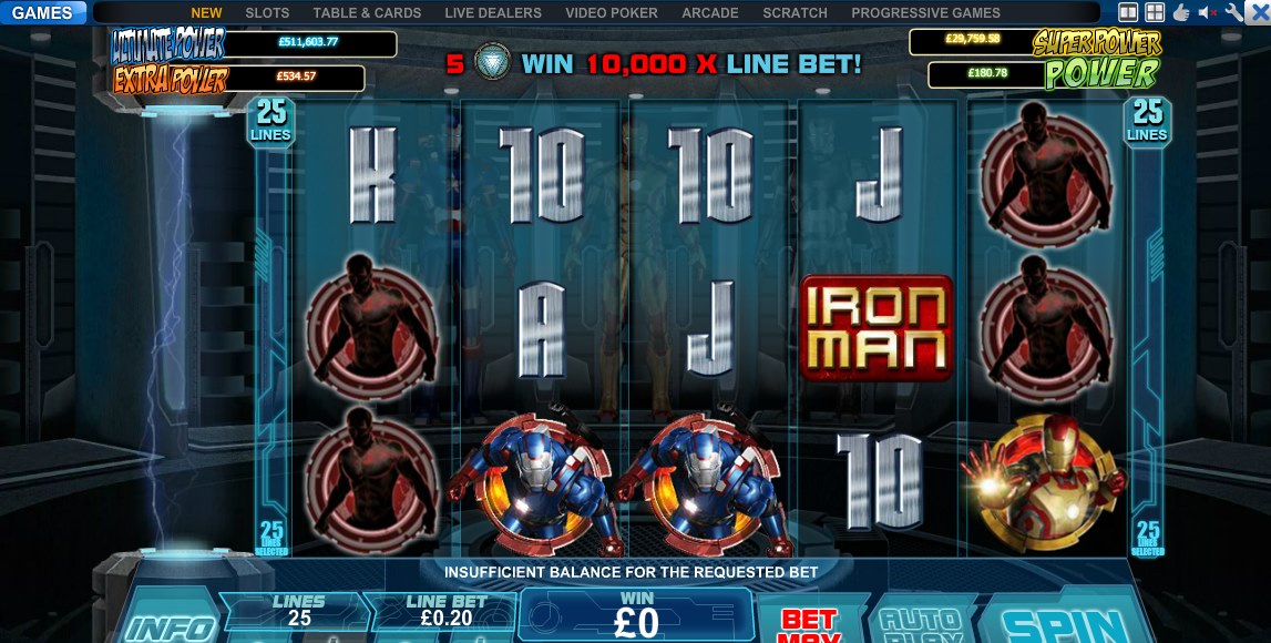 Iron Man 3 Slot