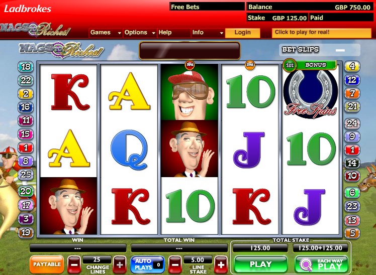 Nags to Riches Slot