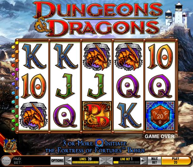 Dungeons and Dragons - Fortress of Fortunes Slot