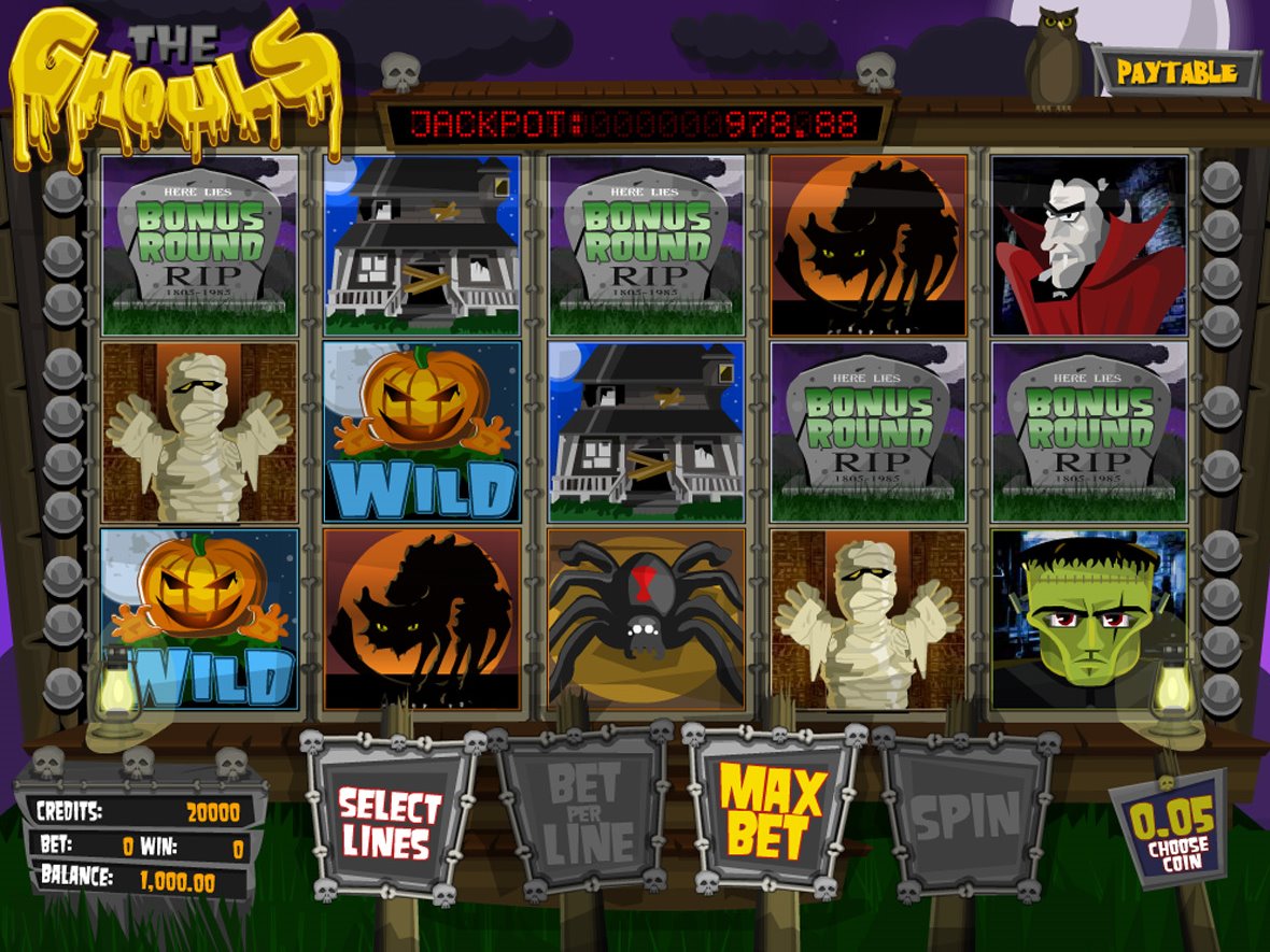 The Ghouls™ free slots machine by BetSoft preview at [HOST]