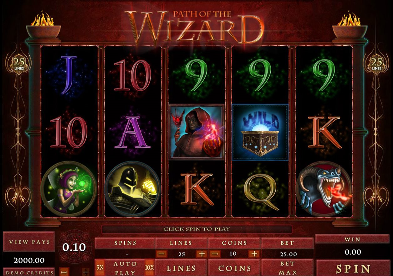 Path Of The Wizard Slot Machine