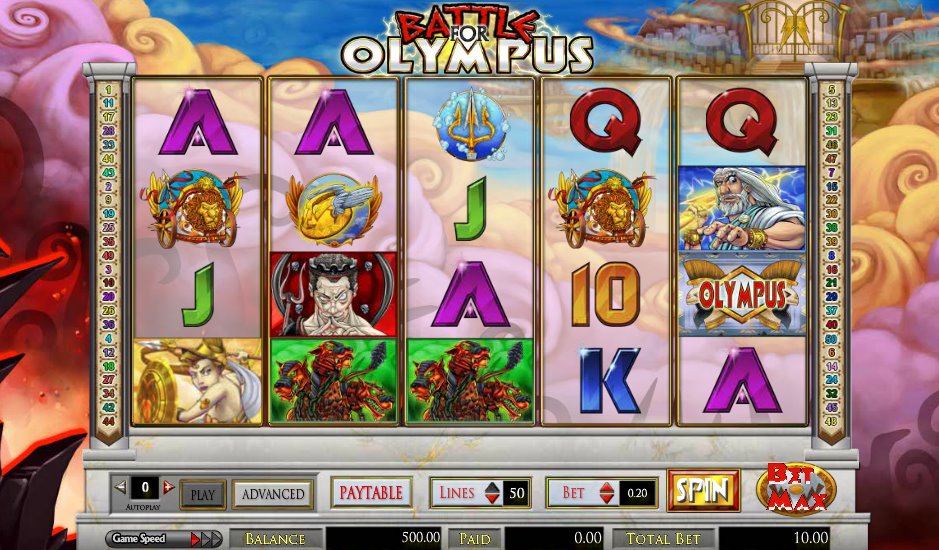 Adorable Battle for Olympus fun casino slot developed by Amaya Gaming and watch the games, which Gods play.Some of them you can check out while playing this free slot.By the way, you can not only enjoy the entertainments of almighty beings but also feel the atmosphere of Olympus thanks to the design of our slot game.Cerberus is Getting Wild.Çekmece