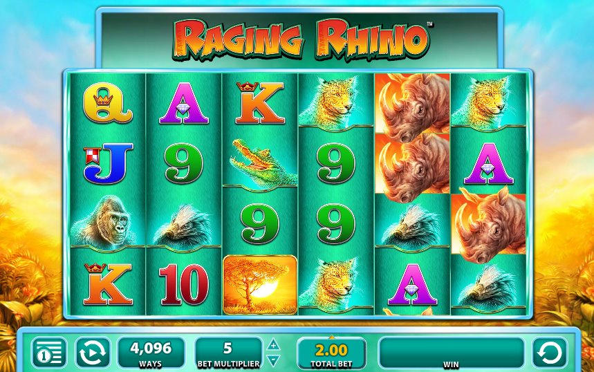 Free Slots Raging Rhino