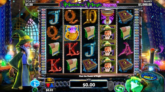 Merlin's Magic Re-Spins Slot