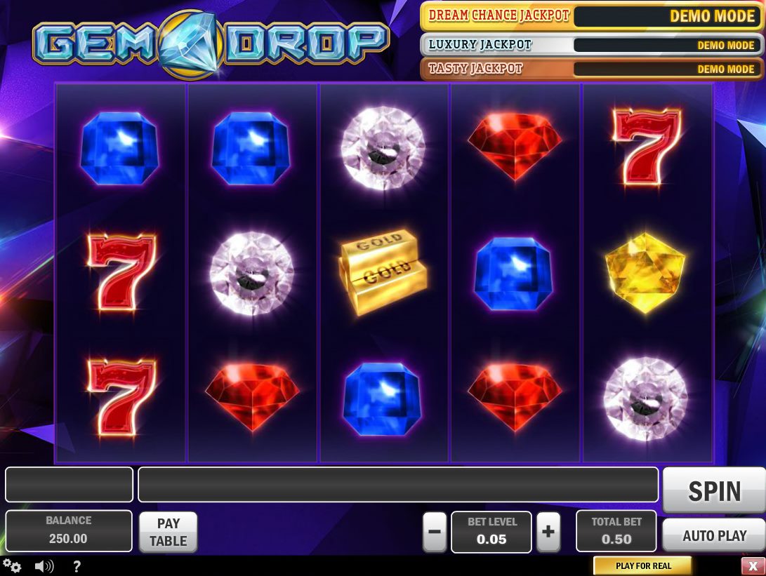 Gem Drop Online Slot by Play'n Go