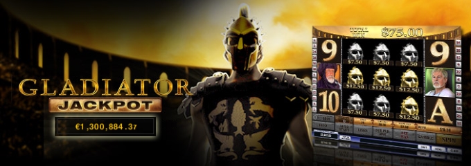 Gladiator Jackpot slot logo