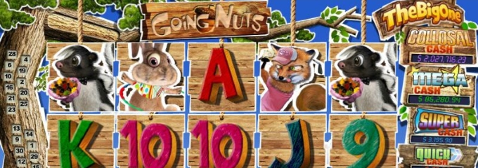 Going Nuts Colossal Cash jackpot slot