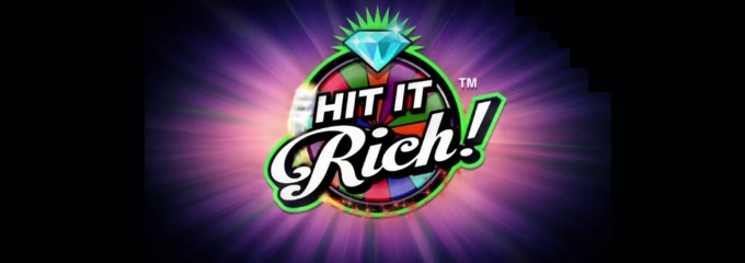 Hit It Rich slot logo