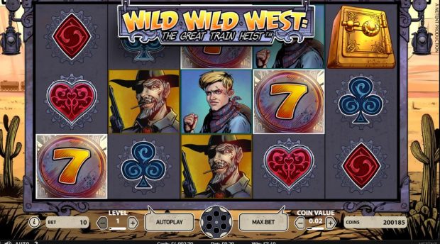 wild wild west slot main game