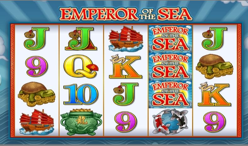 emperor of the sea slot main game