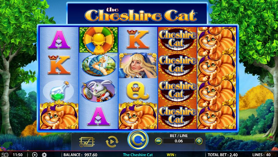 the cheshire cat slot game