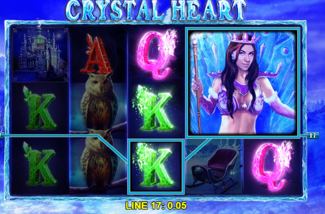 crystal heart slot game