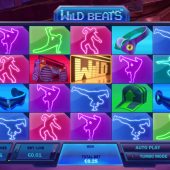 wild beats slot main game
