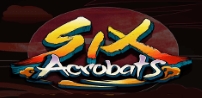 six acrobats slot logo