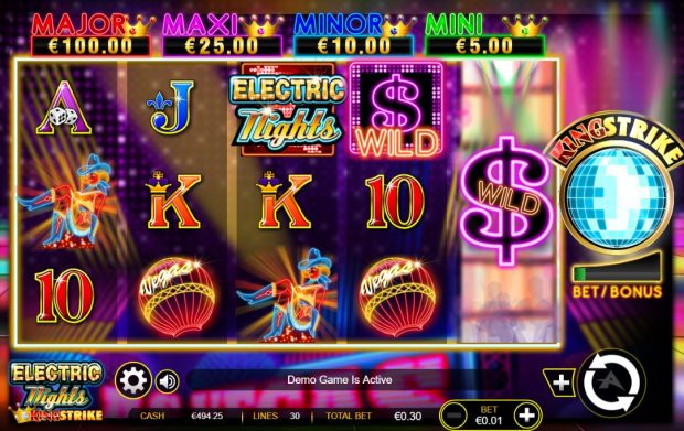 electric nights slot game