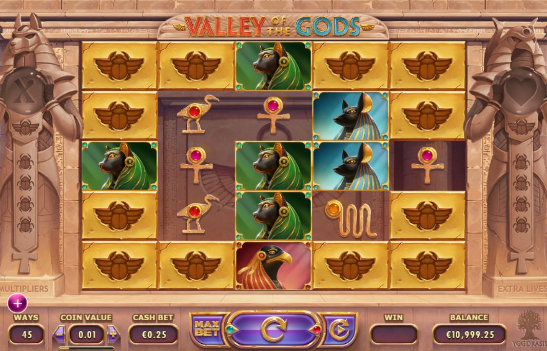valley of the gods slot