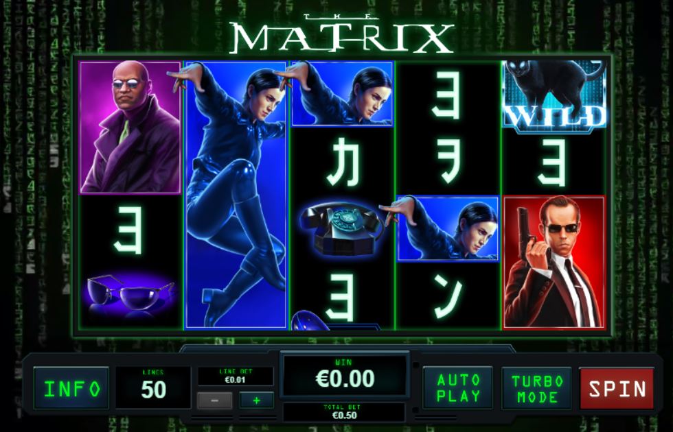 Matrix Slot - Big win features
