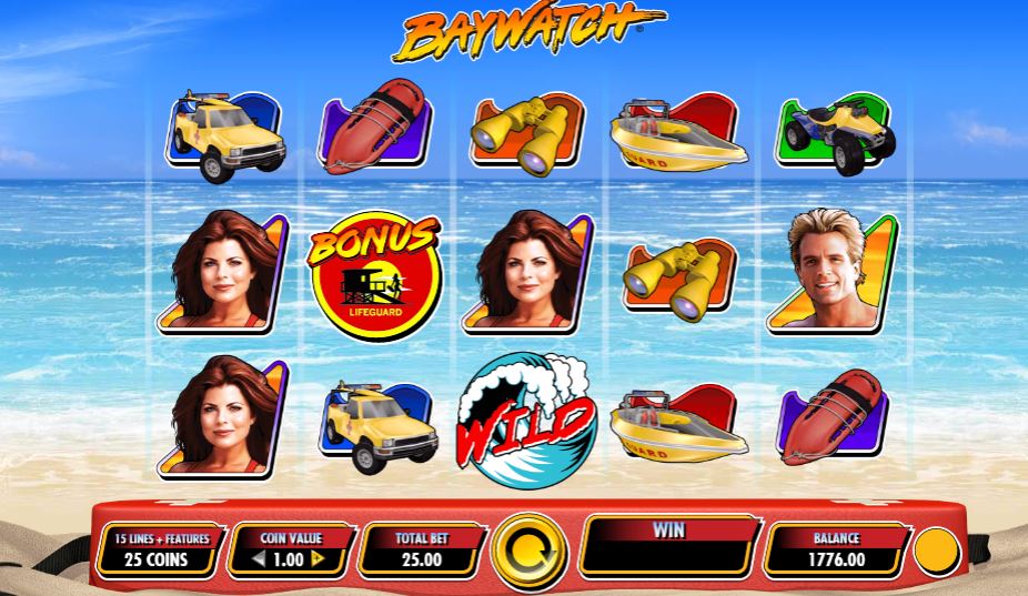 baywatch slot game