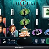 the x files slot game