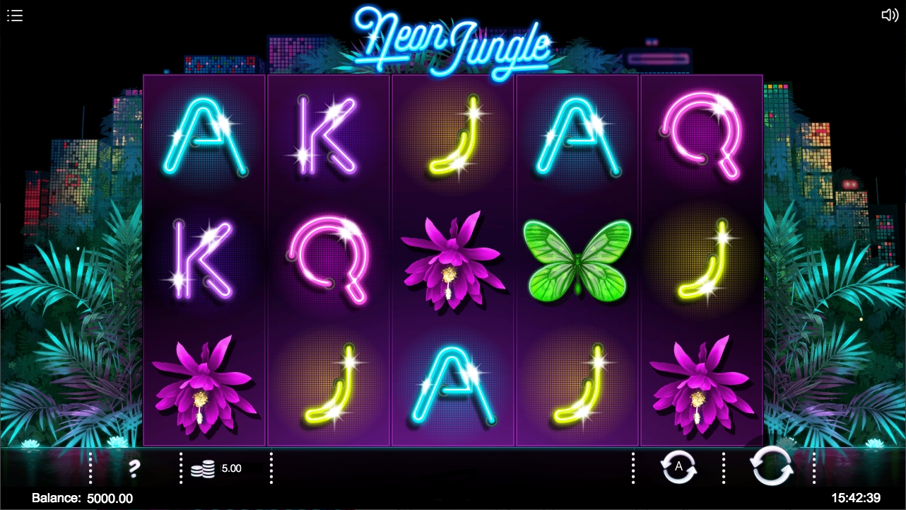 neon jungle slot game