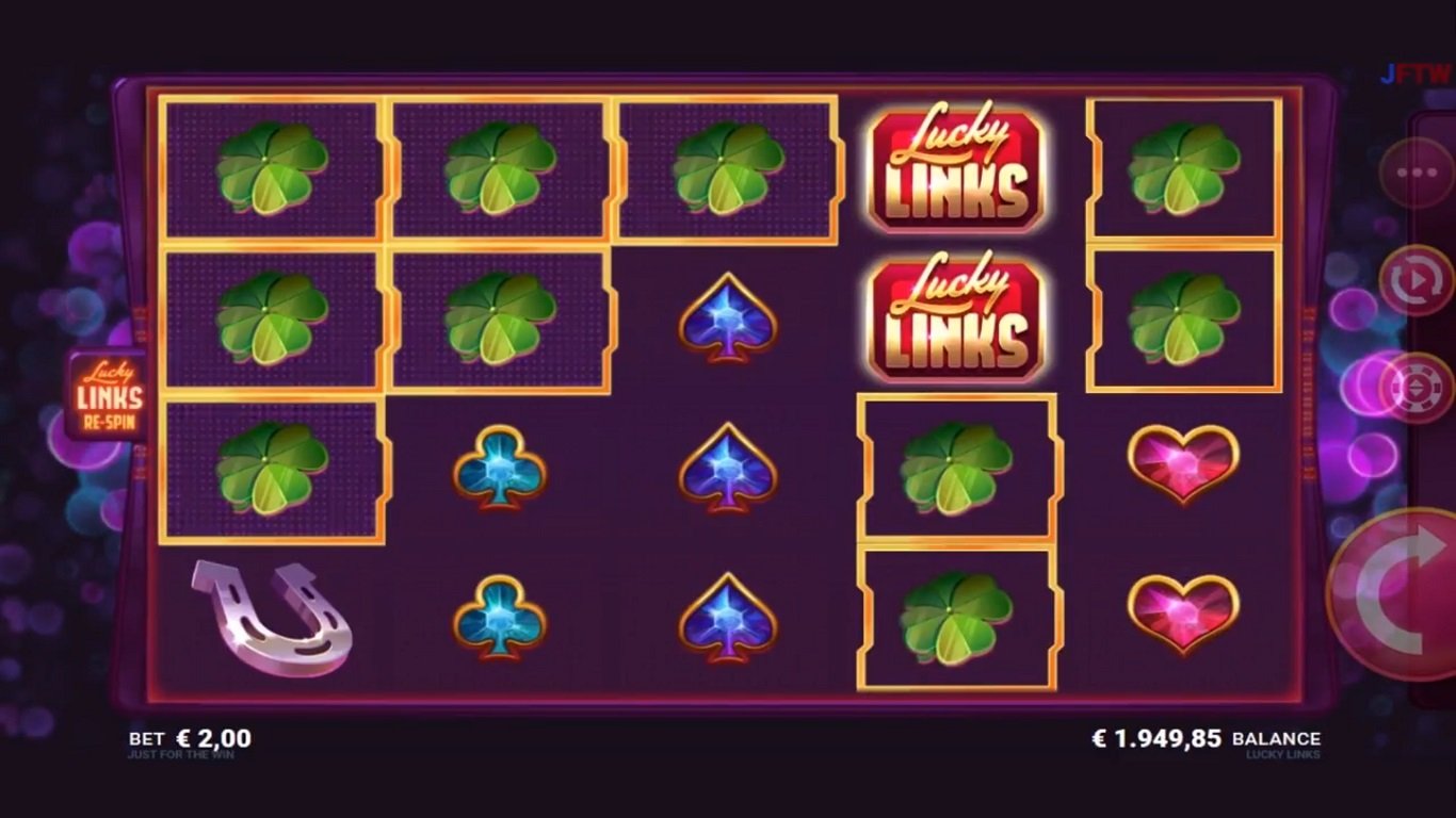 lucky links slot game