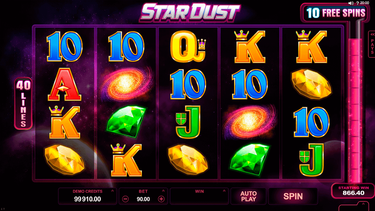 888 poker игровой автомат stardust