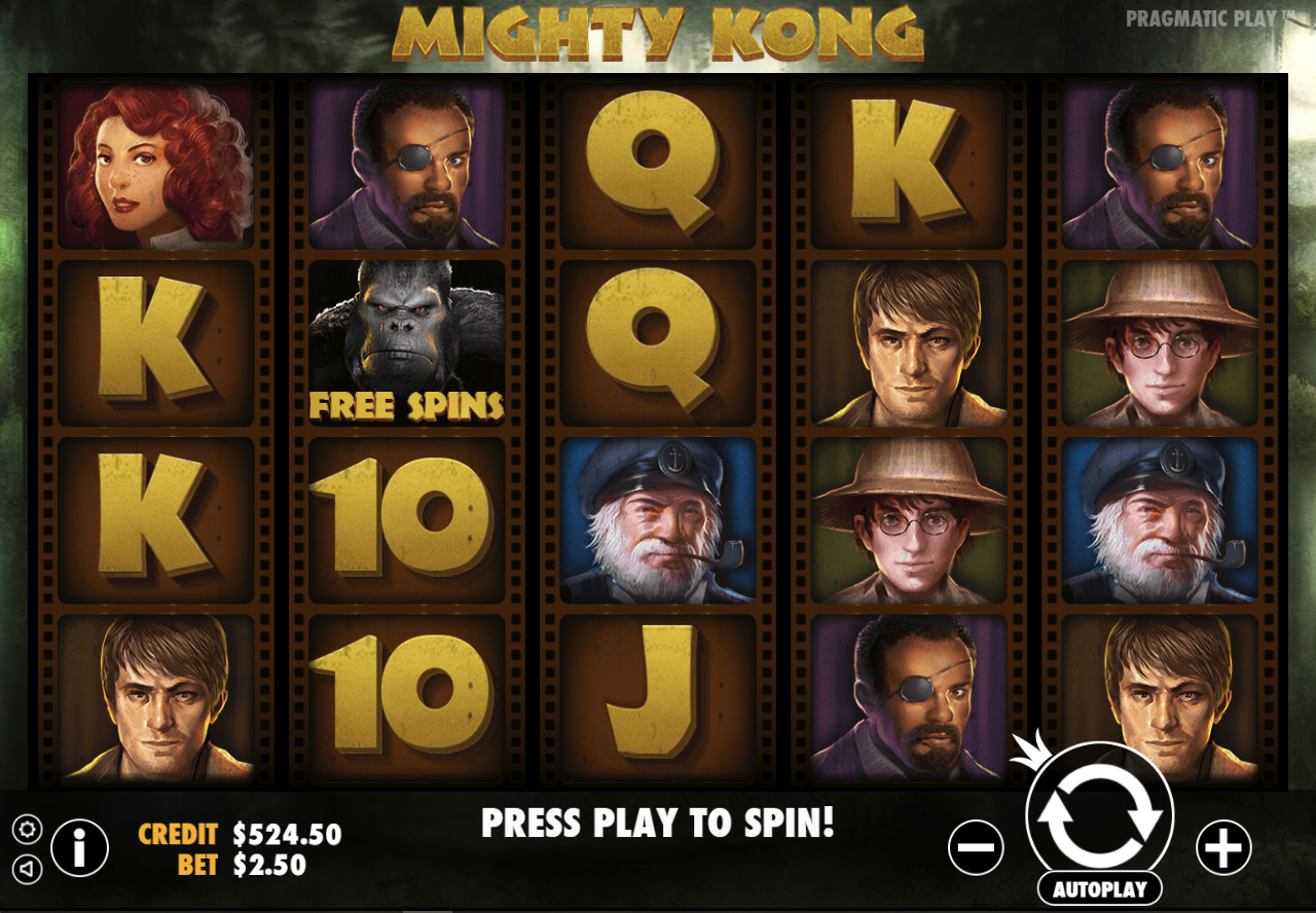 Mighty Kong slot from Pragmatic Play online play free