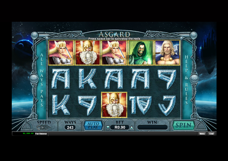 asgard slot game