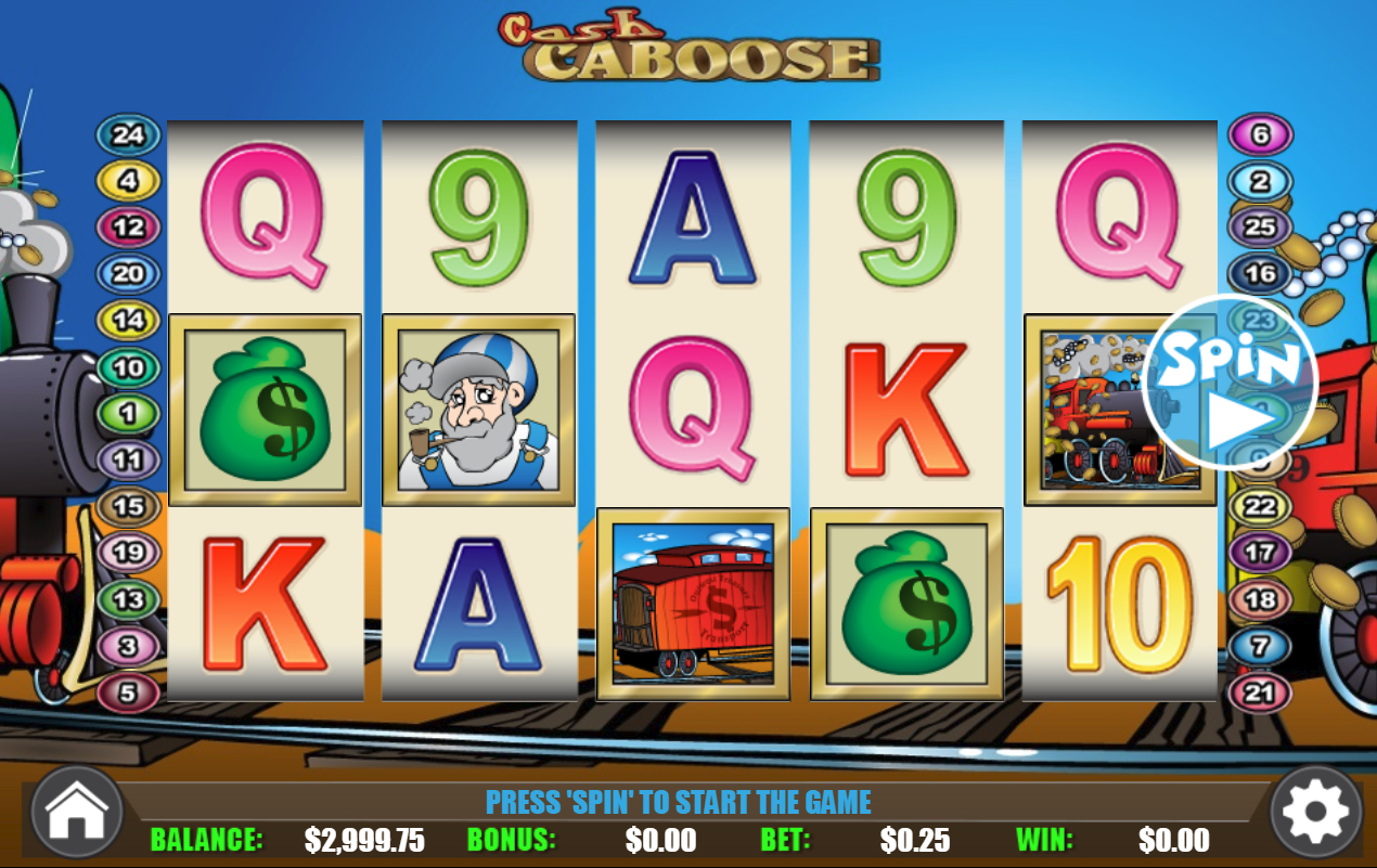 cash caboose slot game