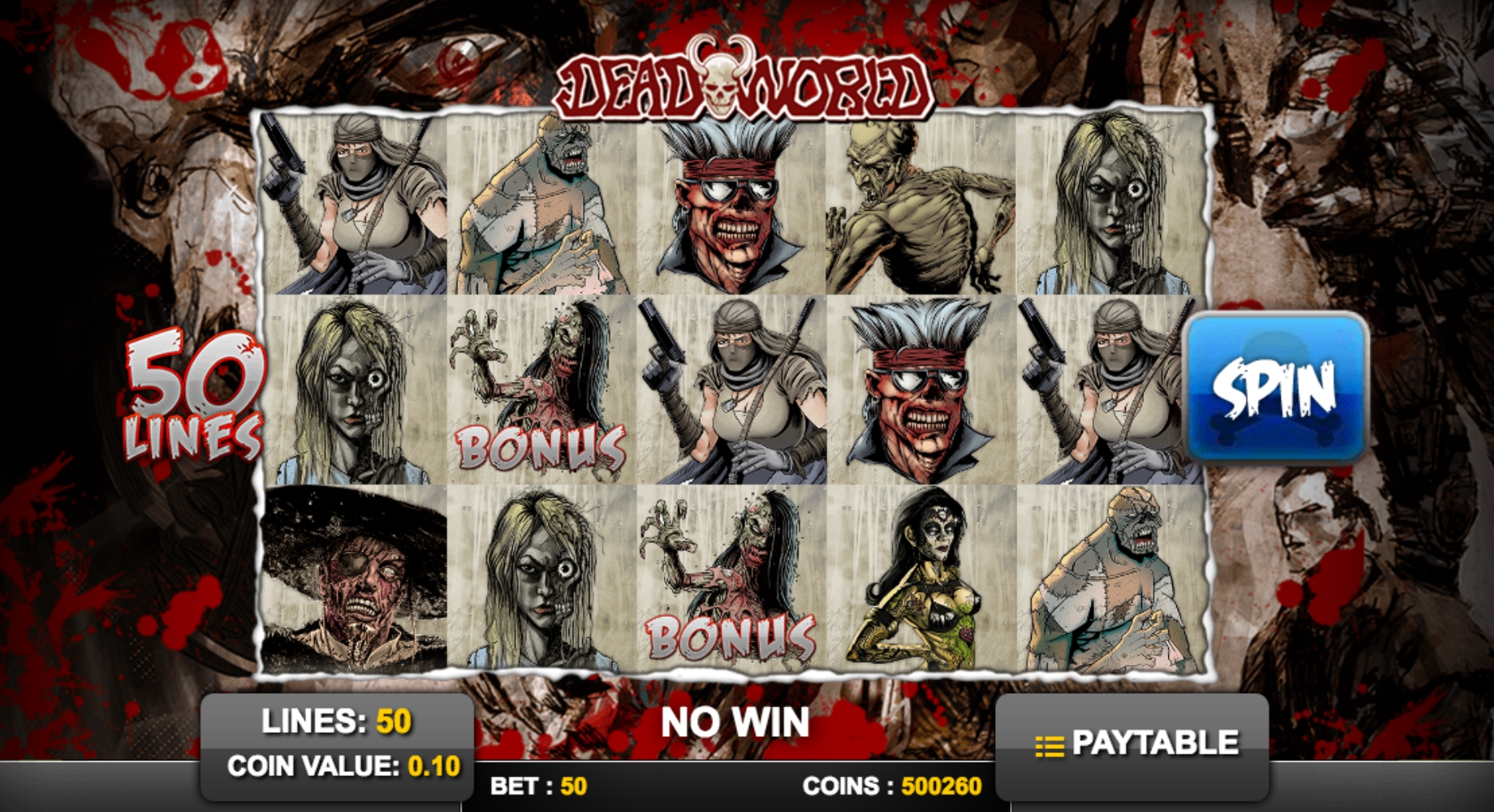 deadworld slot game