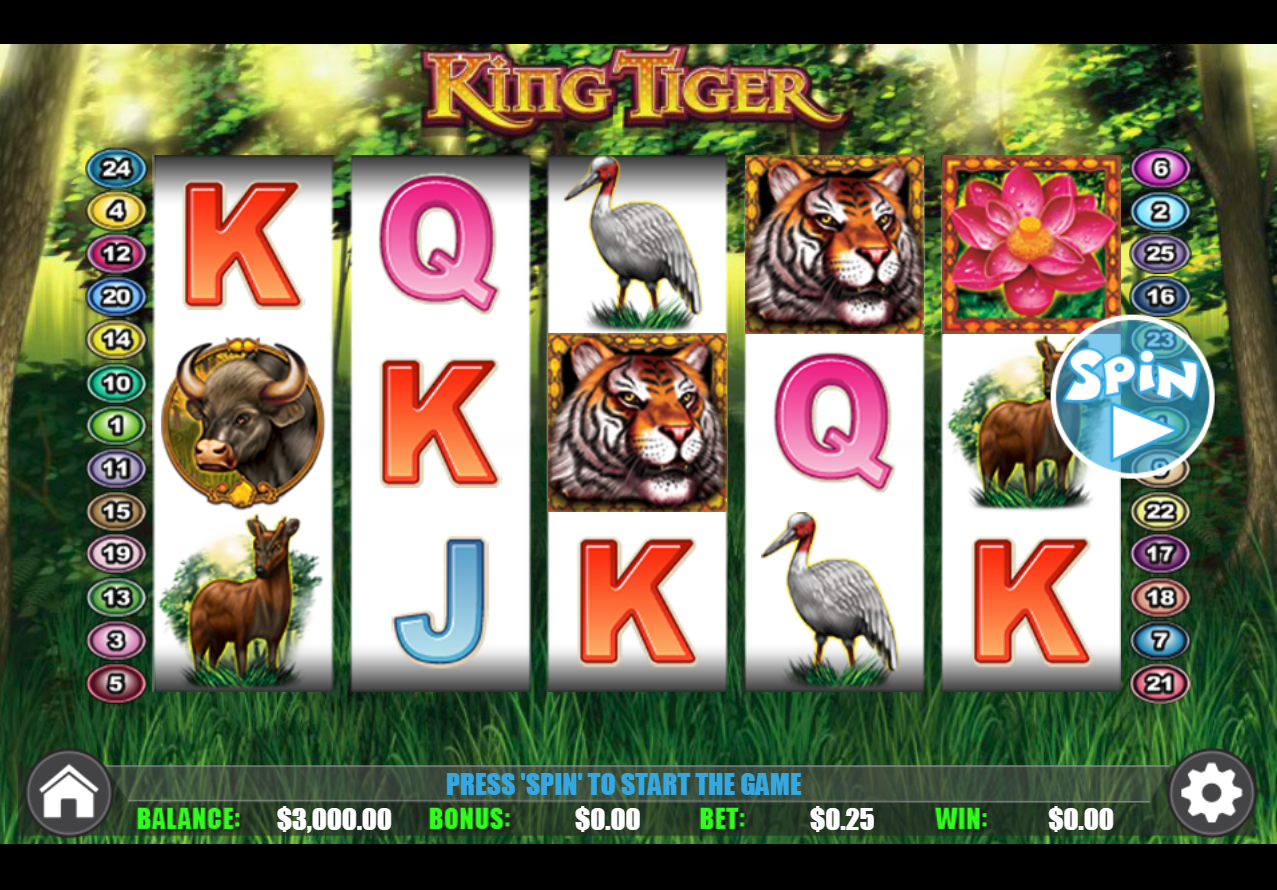king tiger slot game