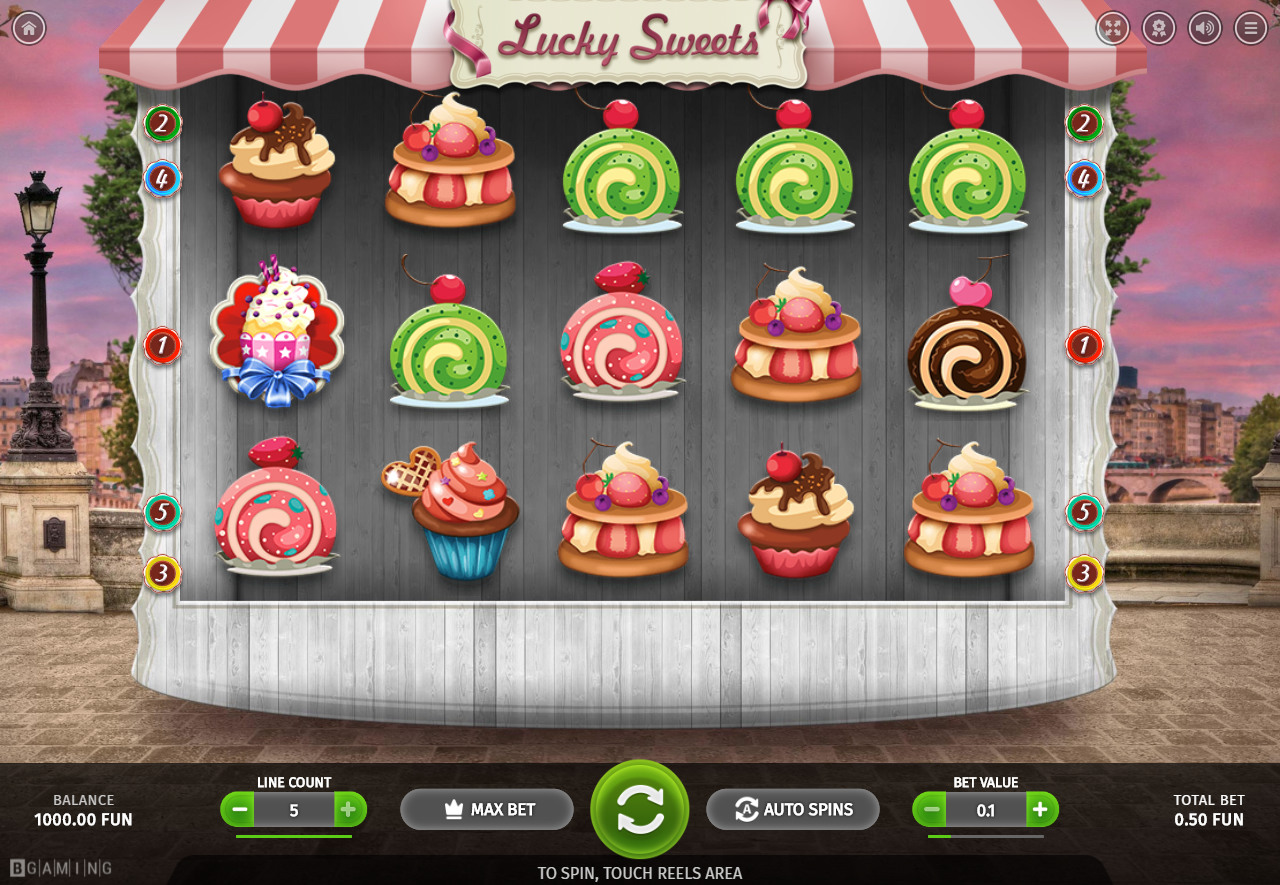 lucky sweets slot game