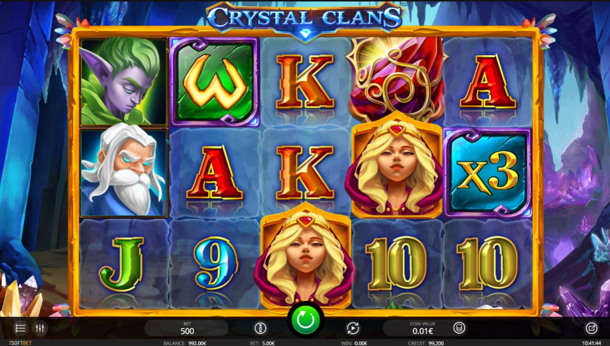 crystal slots казино