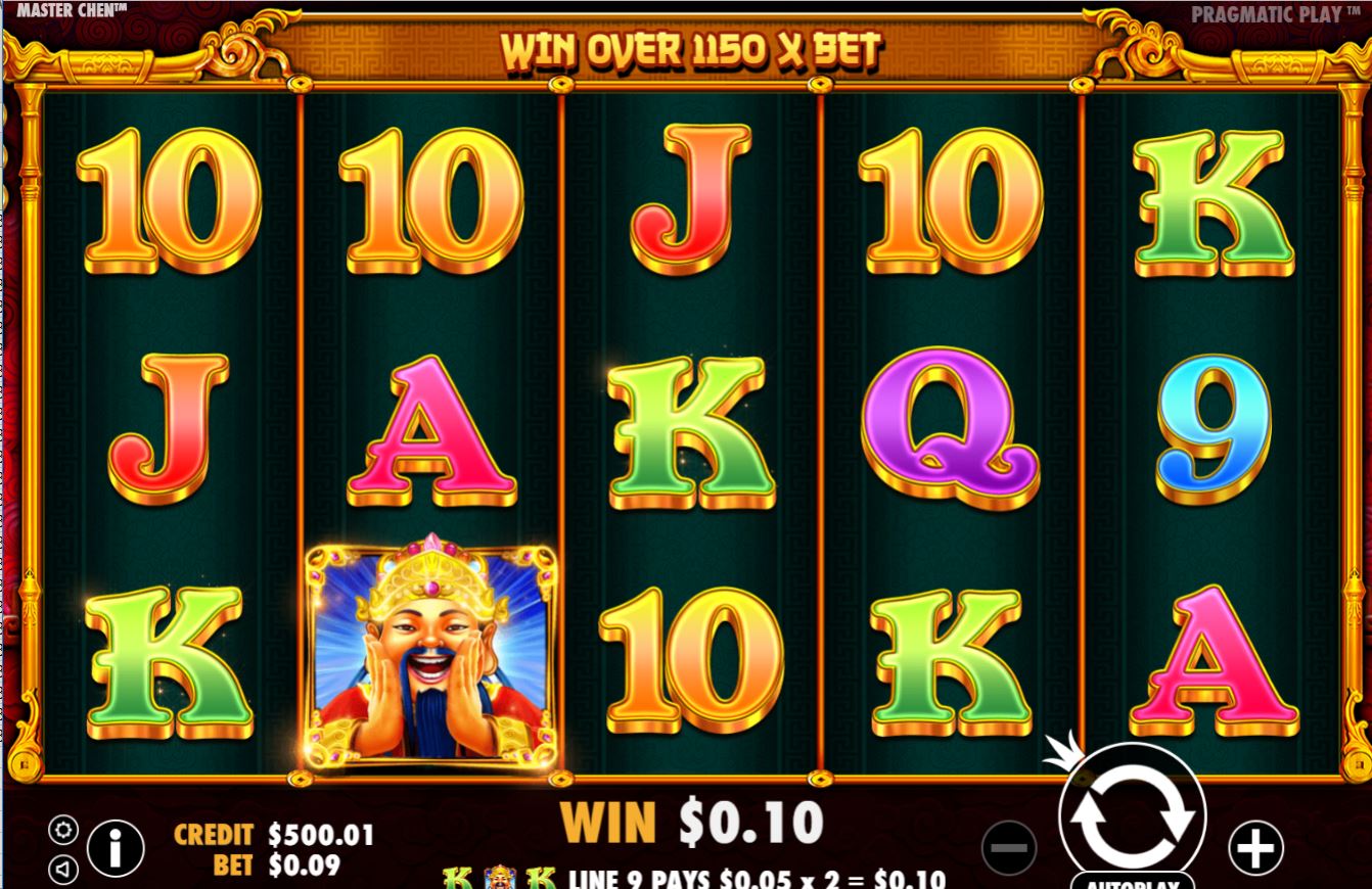 Slot Machine - Master Chen's Fortune
