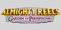 almighty reels garden of persephone slot logo