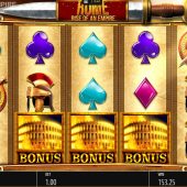 rome rise of an empire slot game
