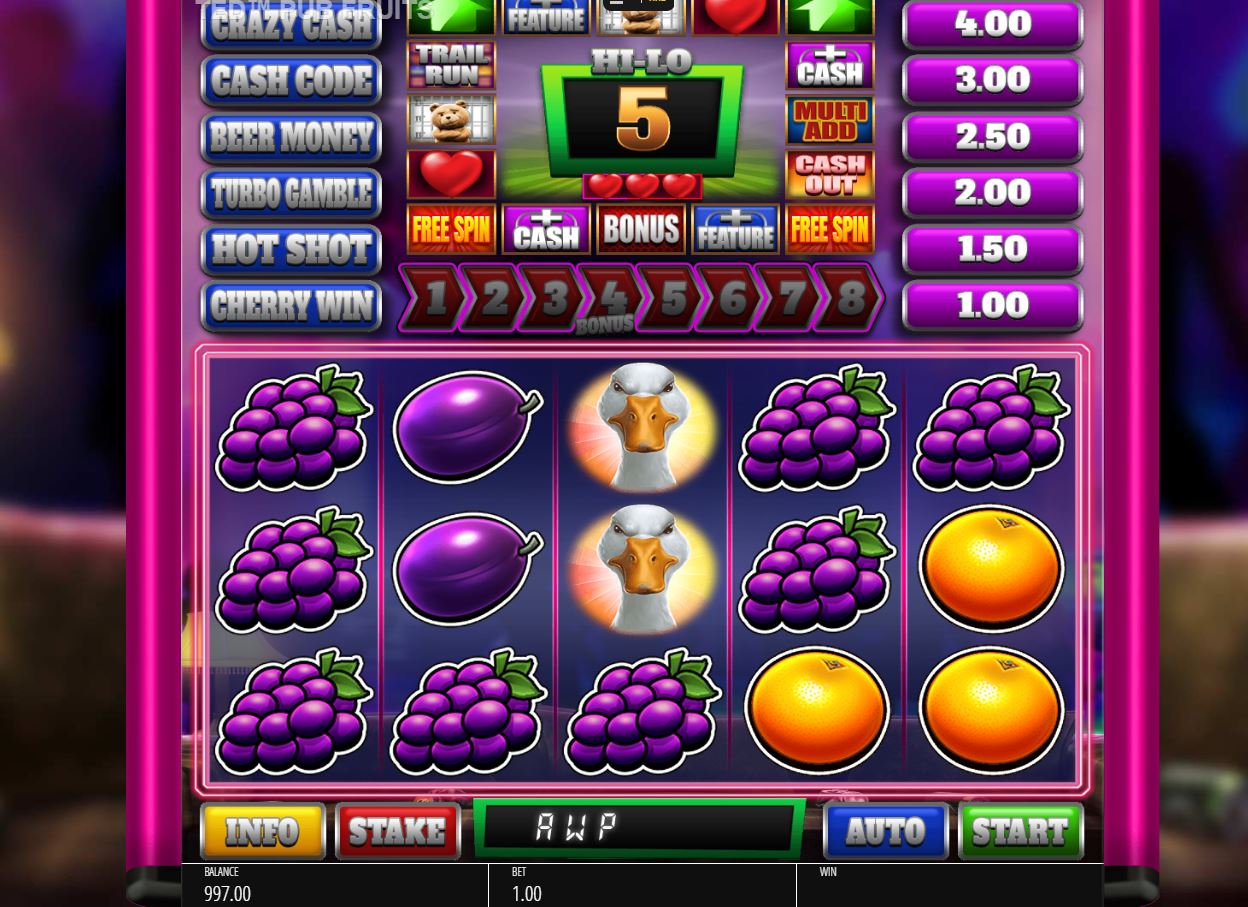 Ted Pub Fruit Slot Session - UK Pub game - BIG WINS on NEW game from Blueprint