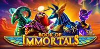 Cover art for Book of Immortals slot
