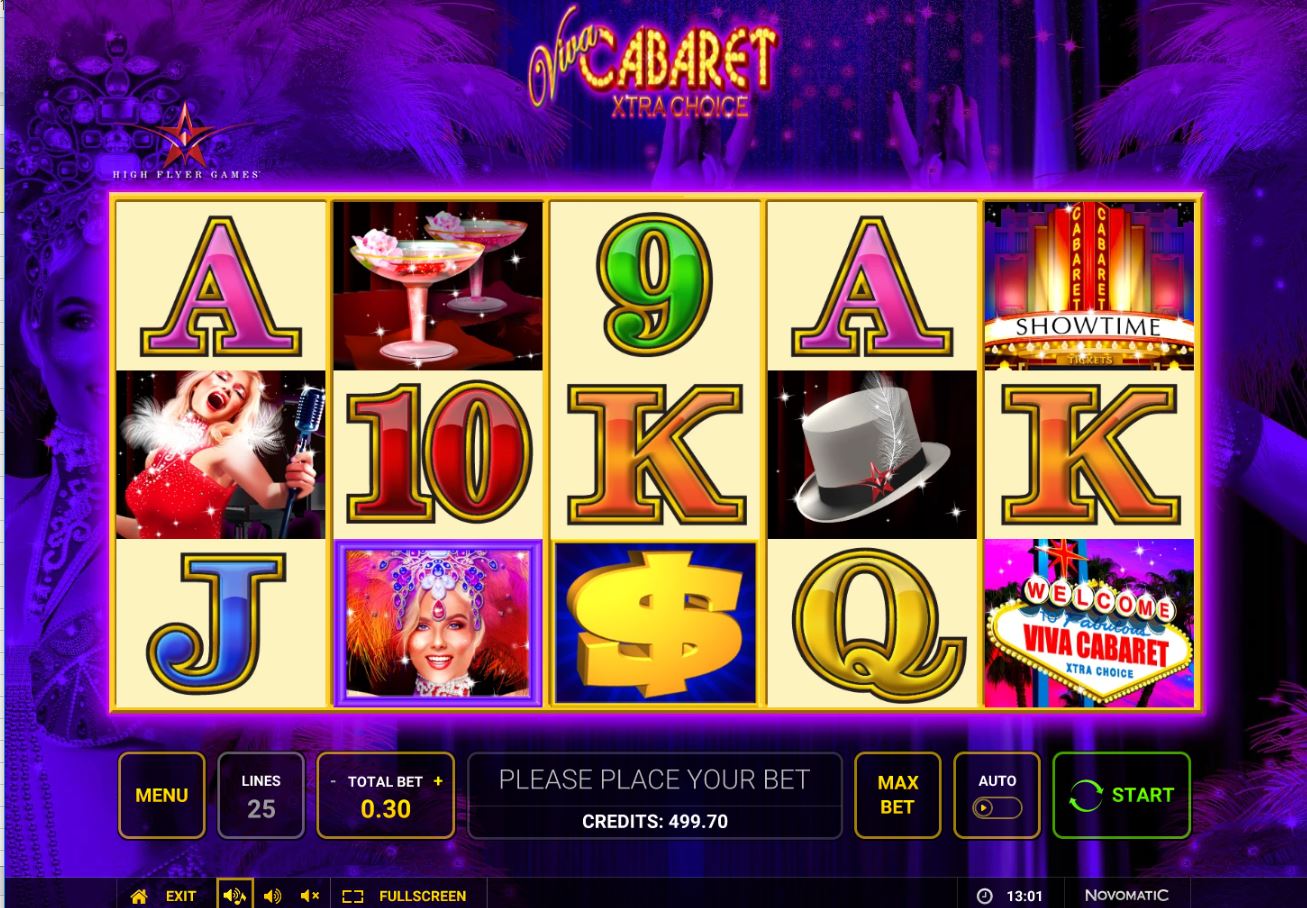 Viva Cabaret - Xtra Choice Free Online Slots us online casino free spins no deposit 