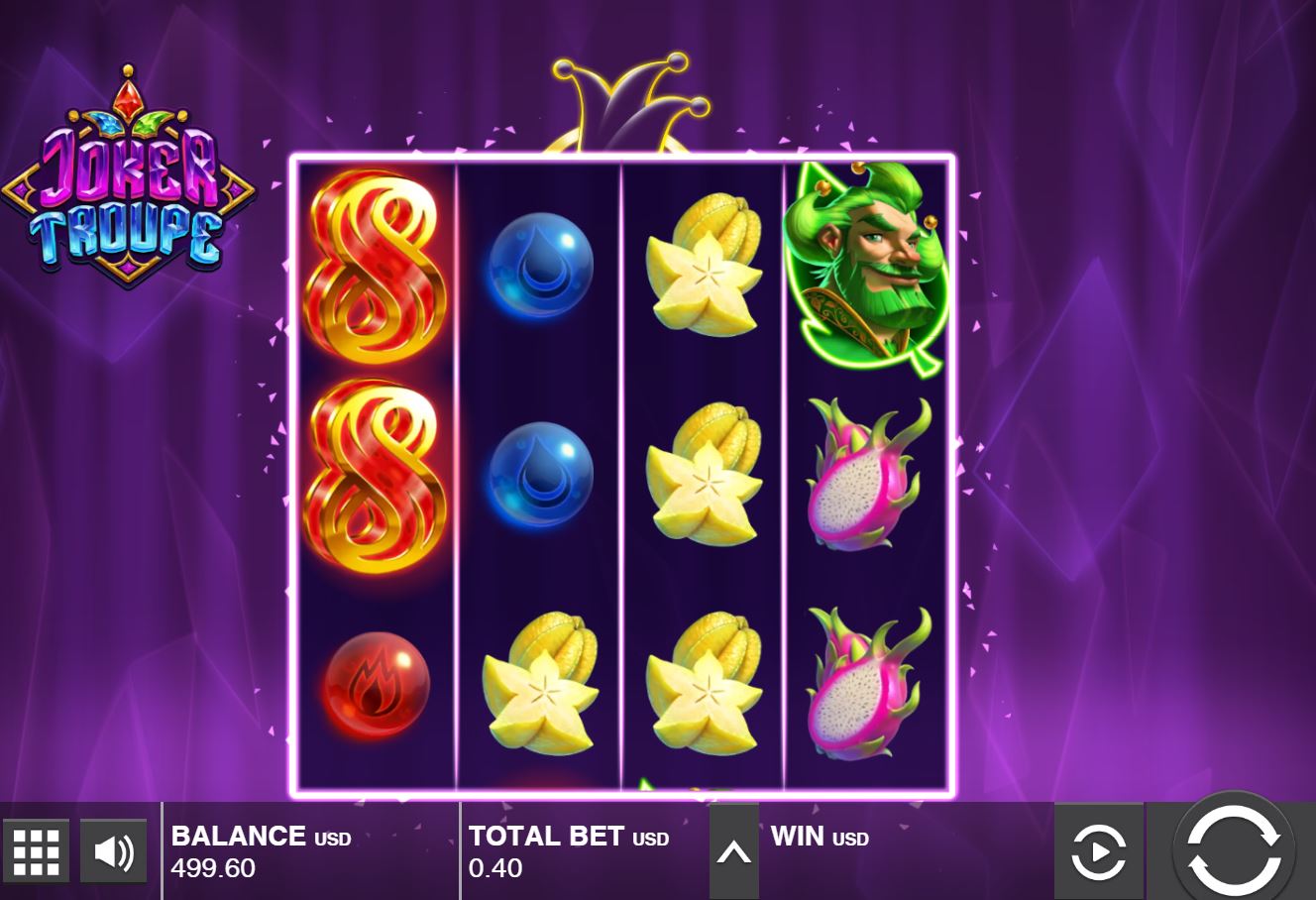 Joker Troupe slot by Push Gaming free play demo and review