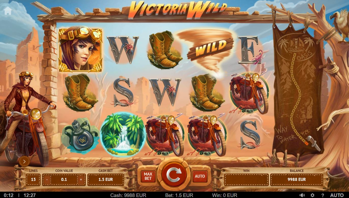 Victoria Wild Oasis Bonus Nice Win (A Slot By Yggdrasil).
