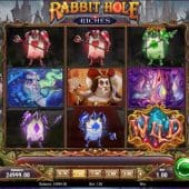 rabbit hole riches slot game