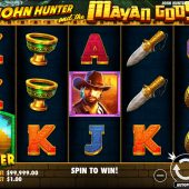 john hunter and the mayan gods slot game